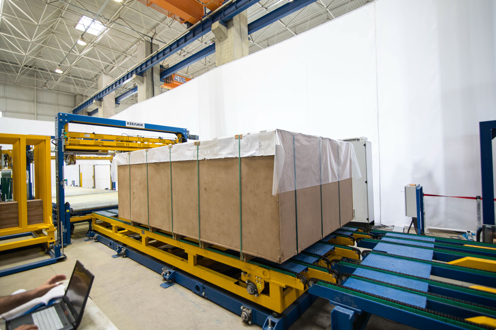 End-of-Line Ceramic Tile System